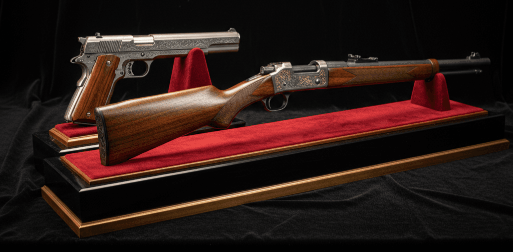 Firearms inventory showcase